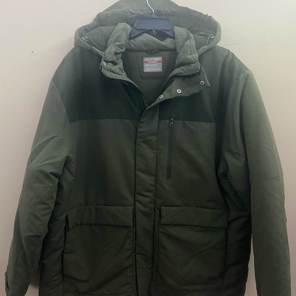 FALLS CREEK NWT MENS PERFORMANCE WINTER COAT JACKET SIZE. XXL
